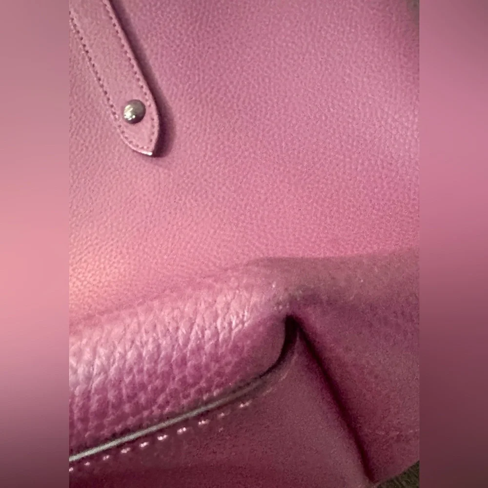 Coach Market Tote in Dark Berry w/ Party Mouse Print Interior - BAFO - Picture 12 of 15